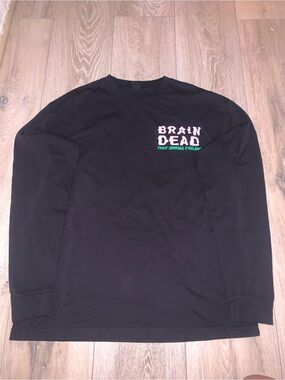 Brain Dead "That Sinking Feeling" Long Sleeve T-Shirt Size: Medium